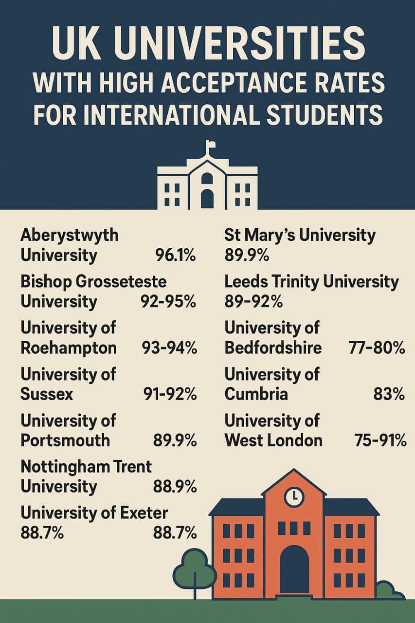 Universities that Easily Accept International Students